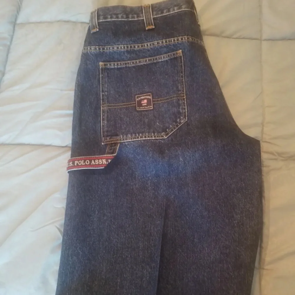 Classic Dark Blue Denim Jean Shorts